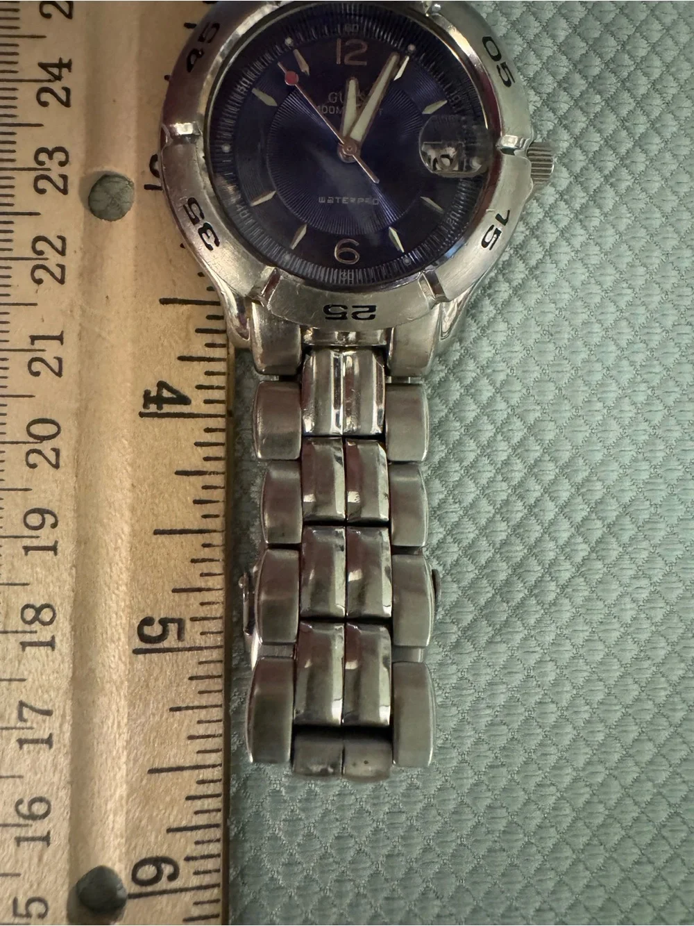 Guess wristwatch featuring